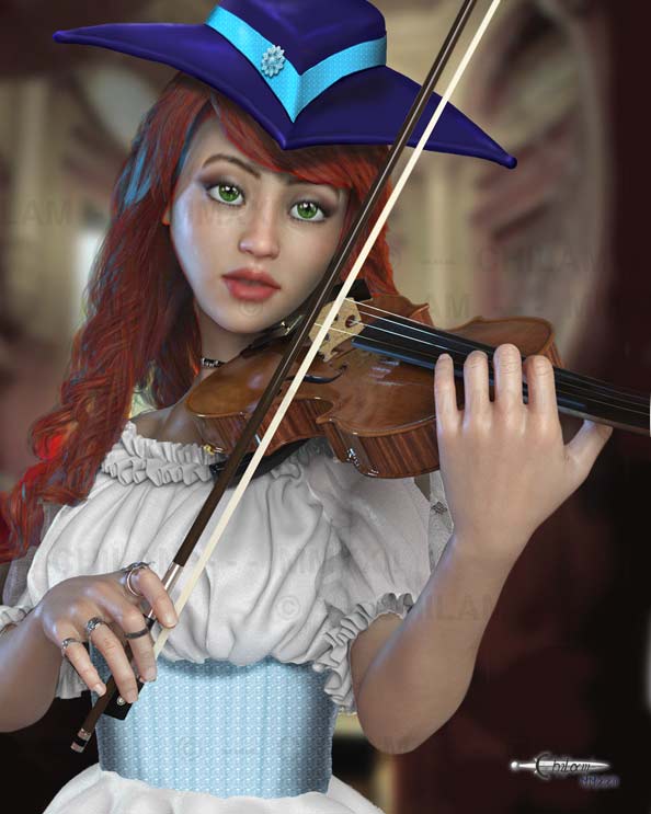 JO PLAYS A TUNE Latest JO BARD Art